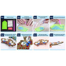 3pcs DIY Full Drill Diamond Painting Hair Clip Butterfly Crystal Hairpins