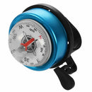 Bicycle Bike Compass Style for Dia 22mm Handlebar Ring Bell Alarm Blue Blac