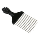Portable Anti Static Necessary Strong Stainless Steel Wig Styling Hair Comb