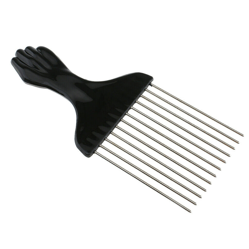 Portable Anti Static Necessary Strong Stainless Steel Wig Styling Hair Comb