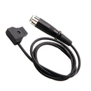 Pack of 2 Male D-Tap B Type Power Tap to 4-Port Female D-Tap Hub Adapter