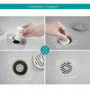 Silicone Sewer Pipe Seal Ring Pool Floor Drain Sealing Plug Pest Water Trap A