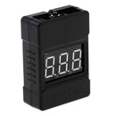 RC LiPo Battery Checker RC 1-8S Battery Tester Low Voltage Buzzer Alarm