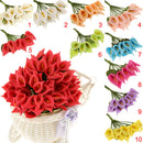 Pack 144 Real Touch Artificial Flower Calla Lily Wedding Home Decor White