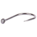100 Pcs/Set High Carbon Steel Fishhooks barbed hook fishing equipment for L S7P4