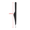 Eyelash Tweezers Steel Slant Eyebrow Tweezer Plucking Grafting False Eyelas JR
