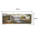 5D DIY Full Drill Diamond Painting Village River Cross Stitch Embroidery