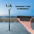 Telescopic Extension Rod+ Tripod Stand for DJI OSMO Mobile 3 2 Feiyu Zhiyun