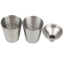 Portable Stainless Steel 7oz Hip Flask Flagon Whiskey Wine Pot Bottle Gift