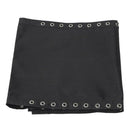 Replacement Fabric Cloth and Laces for Garden Lounge Bench Chairs Black