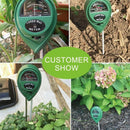 Soil Tester Moisture Analyzer Soil Ph Meter 3-In-1 Soil Gardening Tool Set