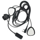Upgrade Finger PTT Motorcycle Helmet Headset MIC for KENWOOD TYT BAOFENG UV