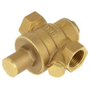 1Pcs Adjustable Brass Water Pressure Reducing Valve Regulator Reducer 1/2''