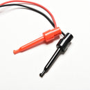 110cm BNC Male Plug Q9 to Dual Plug Connector Hook Clip Test Probe Cable Lead BX