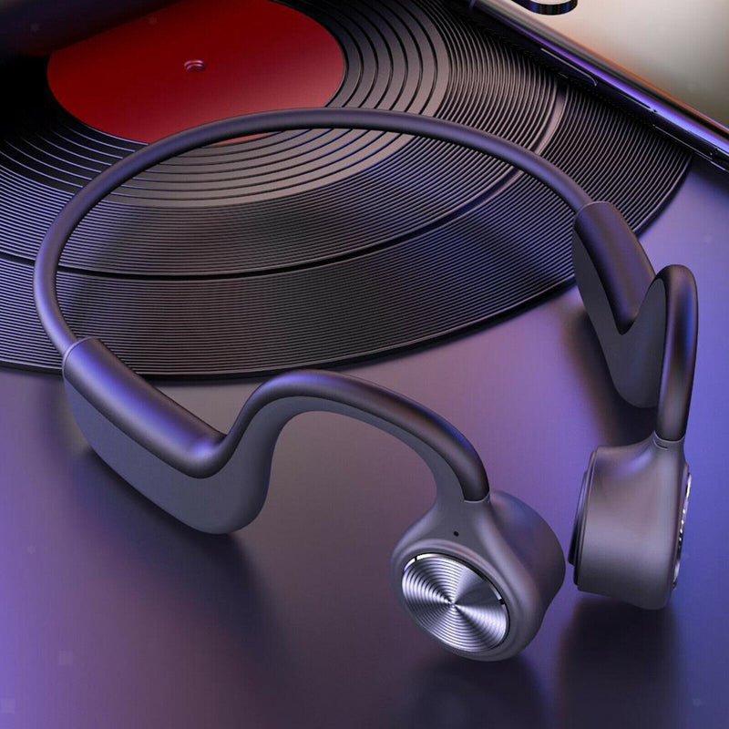 E9 Open Ear Bone Conduction Headphones IP55 Lightweight for Running Office