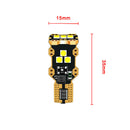 2pcs T15 3030 9smd 912 921 LED Reverse Backup Lights Trunk Cargo Area Bulb 6000K