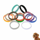 12* Whelping Puppy Reusable Band Kitten Adjustable Nylon ID Collars Pet Dog Cat