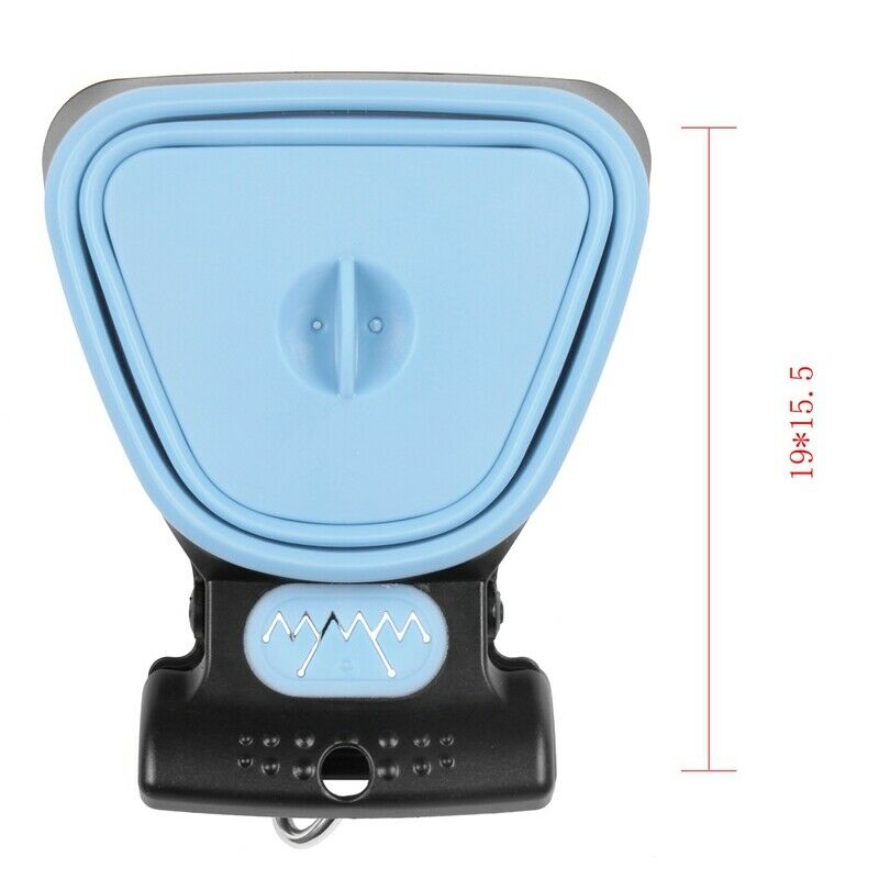 Travel Foldable Dog Pooper Scooper, Portable Large Dog Poop Scoop with WasteP1I3