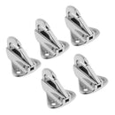 5PCS Stainless Steel Coat Hook Hang Ring Boat Hardware Accessory 35x32x25mm