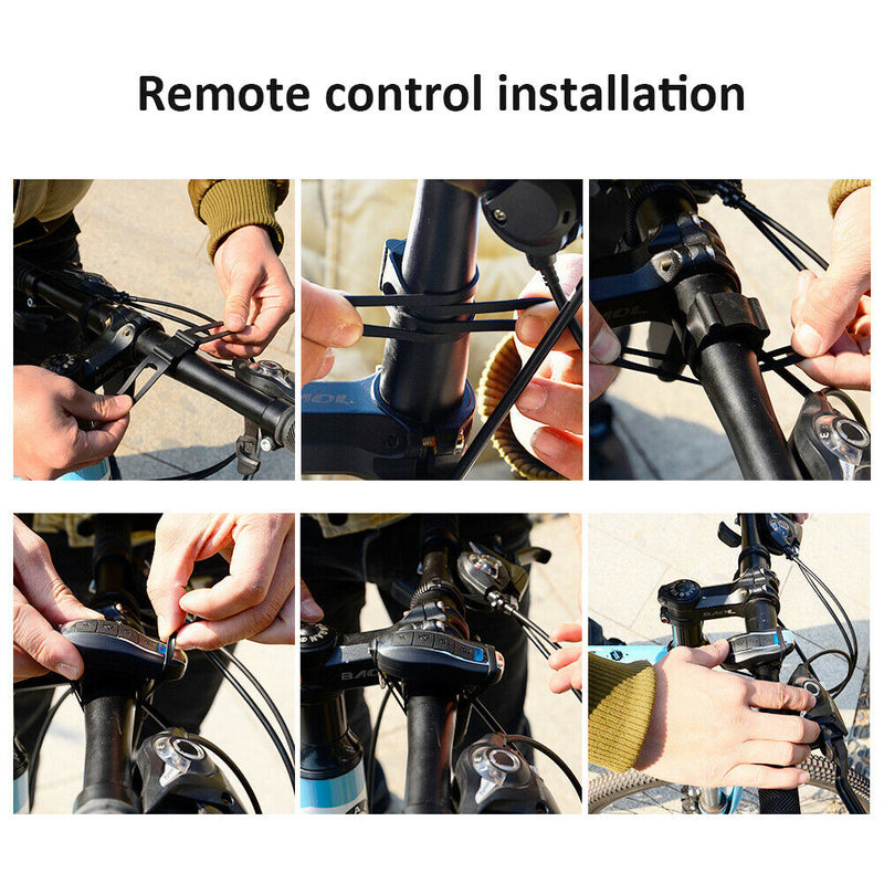 Wireless Alarm Security System Bike Motorcycle Anti-theft 110dB with Remote Cool