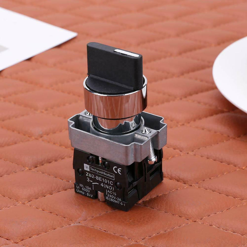 10A 3 Position 2NO Maintained Toggle Select Selector Switch XB2-BD33C A