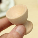 12Pcs Wooden Egg Rack Home Kitchen Eggs Holding Cup Desktop Refrigerator Eg