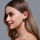 3 Pair Bat Dangles Drop Earrings Halloween Funny Women Ear Stud Jewelry (E) A