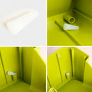 Flower Pot Stackable Wall Planter Garden Flower Pots Wall Hanging Vertical SO6C4