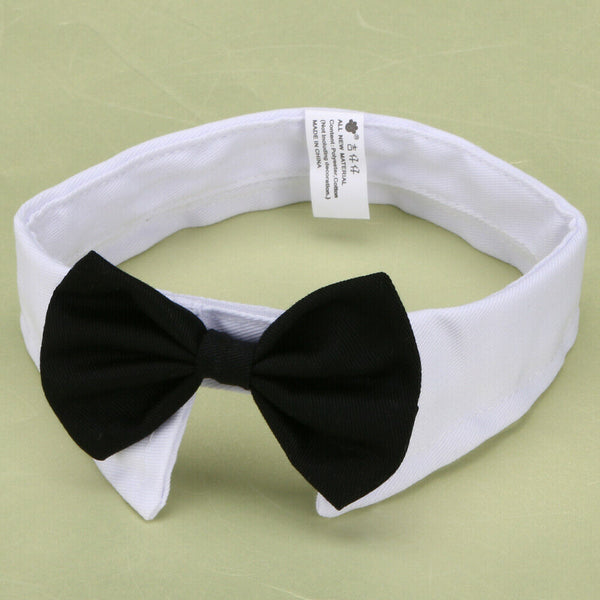 Fashion Adjustable Adorable Cotton Dogs Cat Pet Tie Necktie Collar Bowties