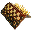 3 in 1 Foldable Chess Set Chess, Checkers, Backgammon for Kids Beginners 29x29cm