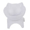 2Pieces Cat Elevated Food Water Bowls Raised Container w Elevated Stand