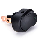 1Pc Green Led Light 12V 30A Car Boat Auto Rocker Spst Toggle On/Off Switch ME