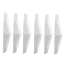 6pcs Car Door Anti Collision Bumper Strips for Car Trucks with Sound Alarm