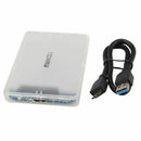 1X(Maikou 2.5 Inch Usb3.0 Sata3 Ssd External Transparent Matte Mobile Hard