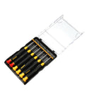 6Pcs/Set Slotted Screwdriver Phillips Cross Head Screwdriver 1.4/2.0/2.5/3.