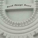 Flocked Bead Board Necklace Design Tray Organizer Jewelery Craft DIY Making T4O9