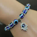 Charm Evil Eye Bead Protection Pretty Bracelet Jewelry Hamsa Hand Bracelet hA ~