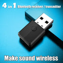 ZF-169S 3.5mm AUX USB Bluetooth 5.0 Audio Receiver Transmitter Music Adapter