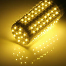 E27 108 LED Lamp Bulbs Spotlight Bulb Corn AC 220V-240V Warm White 7W I1E9