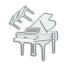 DIY Piano-shaped Cutting Dies Stencil Scrapbooking Embossing Template Craft