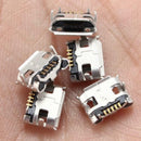 20 Pcs Micro USB Type B Female 5 Pin SMT Socket Connector Soldering DIY