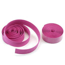 Road Bike Bicycle Cork Handlebar Bar Grip Wrap Tape + 2 Bar Plugs-Rose Red