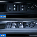 Cars Decorative Plating Window Lift Button Switch Decoration New For Peugeo