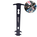 Black Bike Chain Wear Indicator Bicycle Repair Tool Bike Chain Checker Kits-v ES