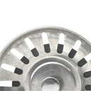 Kitchen Stainless Steel Basin Drain Dopant Sink Strainer Basket Waste Filter .AU