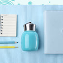 Mini Vacuum Flasks Cute Kids Coffee Milk Water Cup Travel Kettle Blue