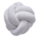 Knot Pillow Plush Throw Pillow Comfortable Sofa Mat for Living Room White