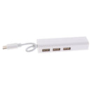 USB-C Type-c To USB Hub With RJ45 LAN Converter For Computer