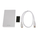 2.5 "USB3.0 Aluminum SATA III HDD Hard Drive Case White