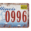 G940996 Car License Plate Retro Metal Tin Sign Wall Plaque Bar Pub Decor B
